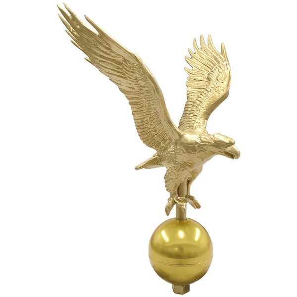 Global Flags Unlimited Eagle Ornament 11.25"x12" Gold 205103 - main